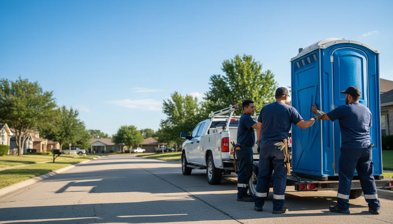 Portable Toilet Rental in Columbia, SC near me